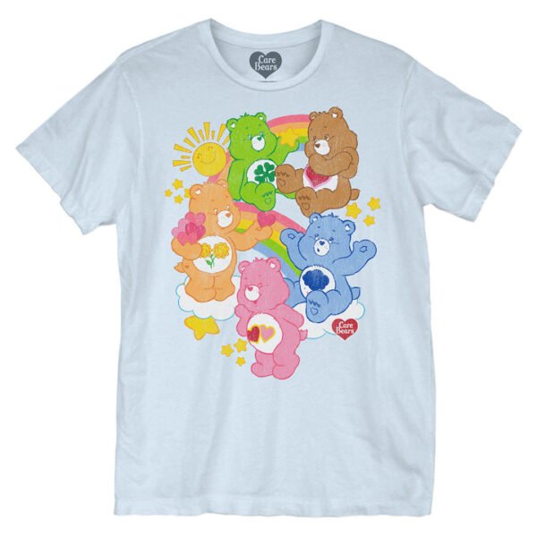 Care Bears T-Shirt /  Rainbow Care Bears Tee