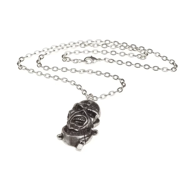 Eddie Iron Maiden Necklace Heavy Metal Jewelry Peace of Mind