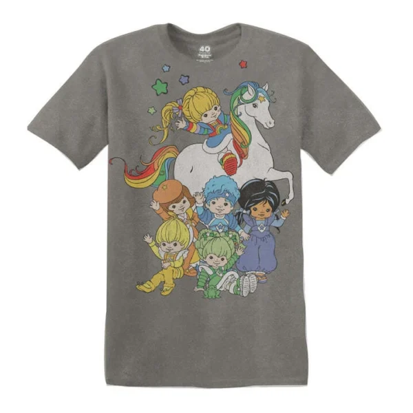 Best Friends Rainbow Brite Retro Tee Cartoon T-Shirt