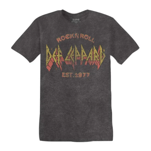 Def Leppard T-Shirt / est. 1977 Rock N Roll Relic Rock Tee