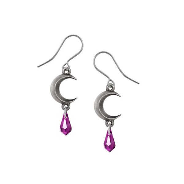 Tears of the Moon - Amethyst Earrings