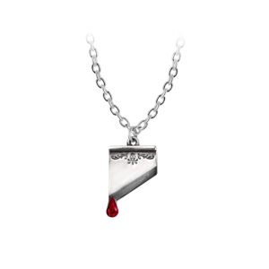 Marie Antoinette Pewter Crystal Necklace
