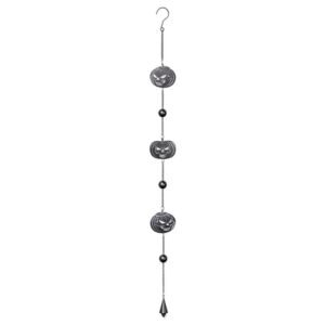 Creepy Freaky Pumpkin Skulls Halloween Hanging Decoration