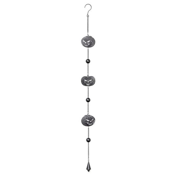 Creepy Freaky Pumpkin Skulls Halloween Hanging Decoration