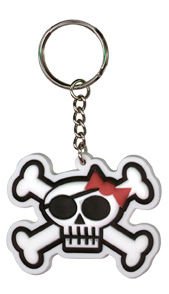 Pirate Skull Skull n Bones Keychain